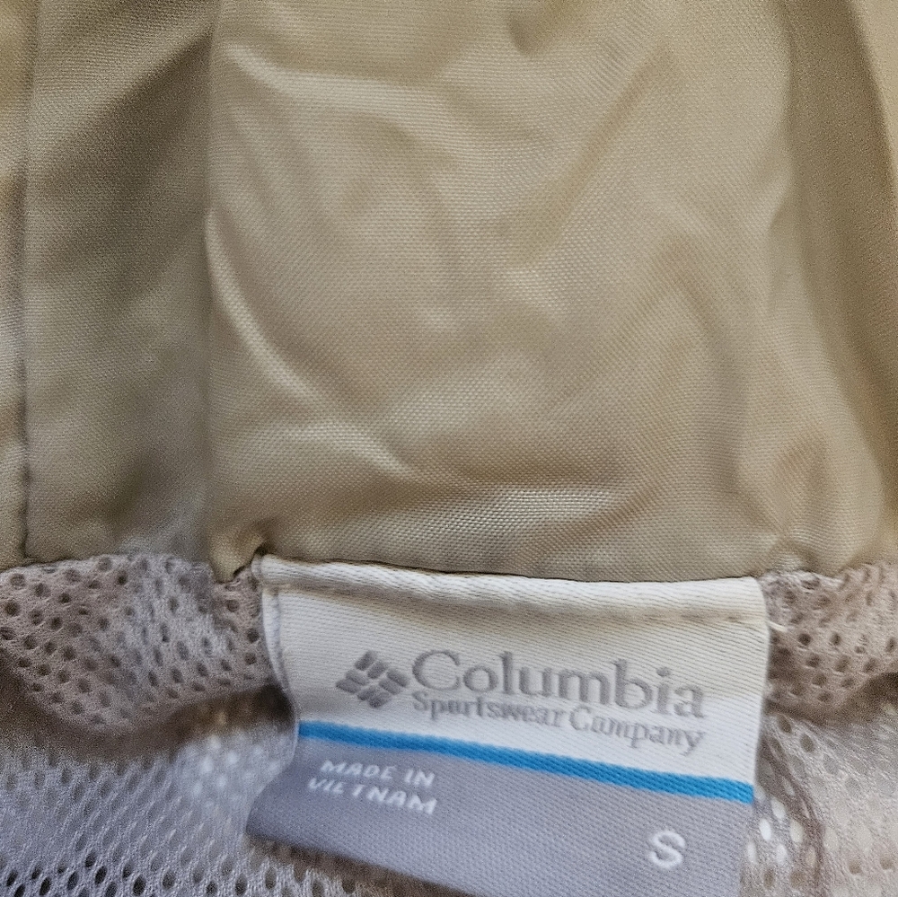 Columbia Brick Red Hooded Rain Jacket - Picture 5 of 5